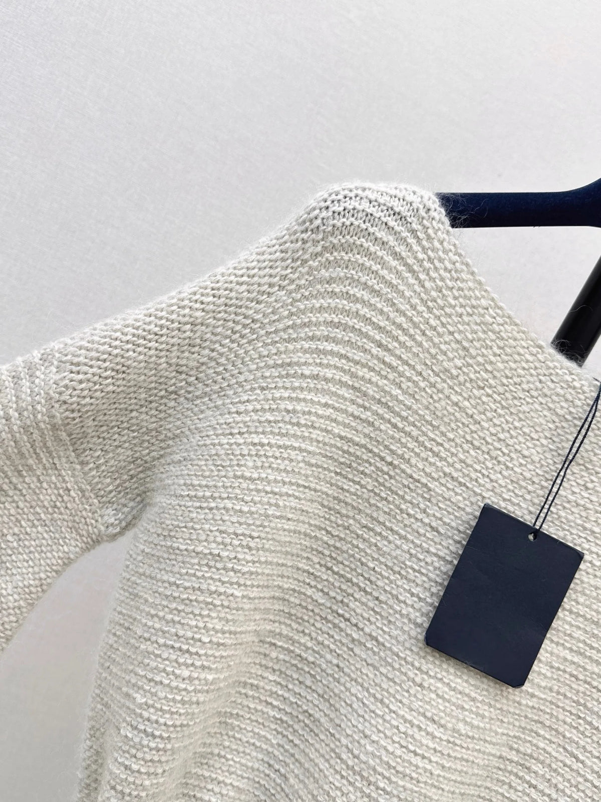 Women's Boat Neck Batwing Sleeve Wool Blend Tunic Sweater