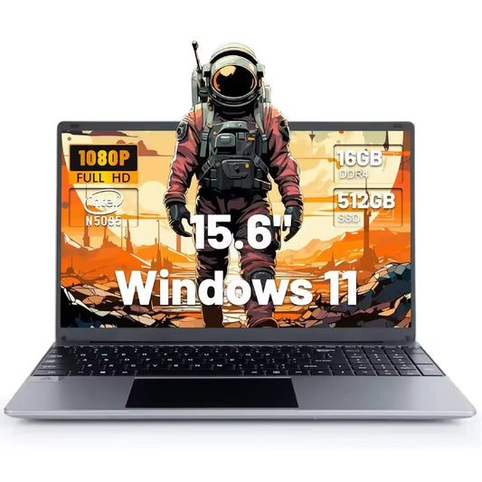 URAO Intel N5095 Laptop 16GB RAM 512GB SSD Windows 11