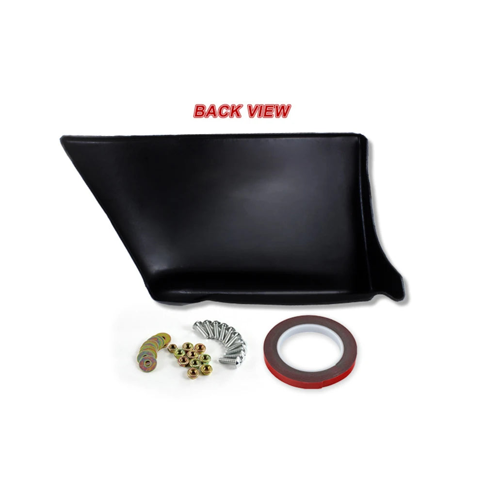 WPOWER Rear Bumper Lip Aprons For Mitsubishi Lancer Evolution X