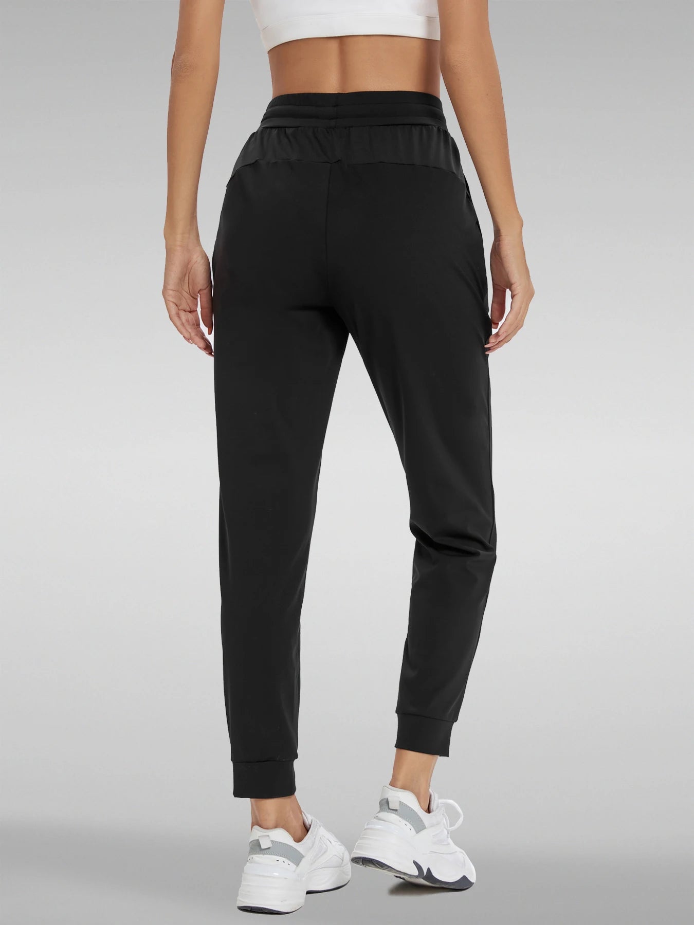 Women High Waisted Joggers With Pockets For Yoga And Workout And Comfortable Lounge Pants
