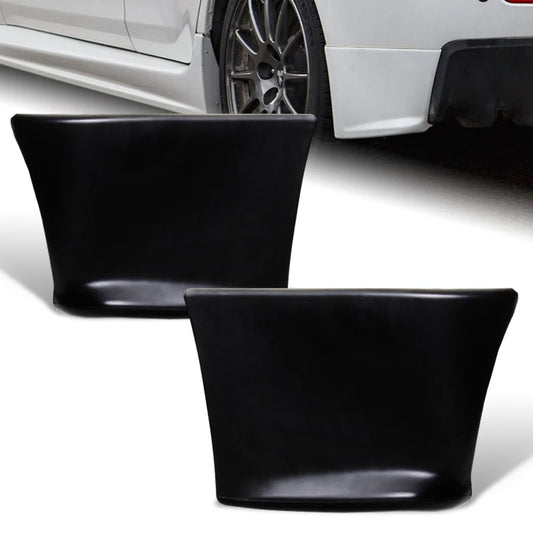 WPOWER Rear Bumper Lip Aprons For Mitsubishi Lancer Evolution X