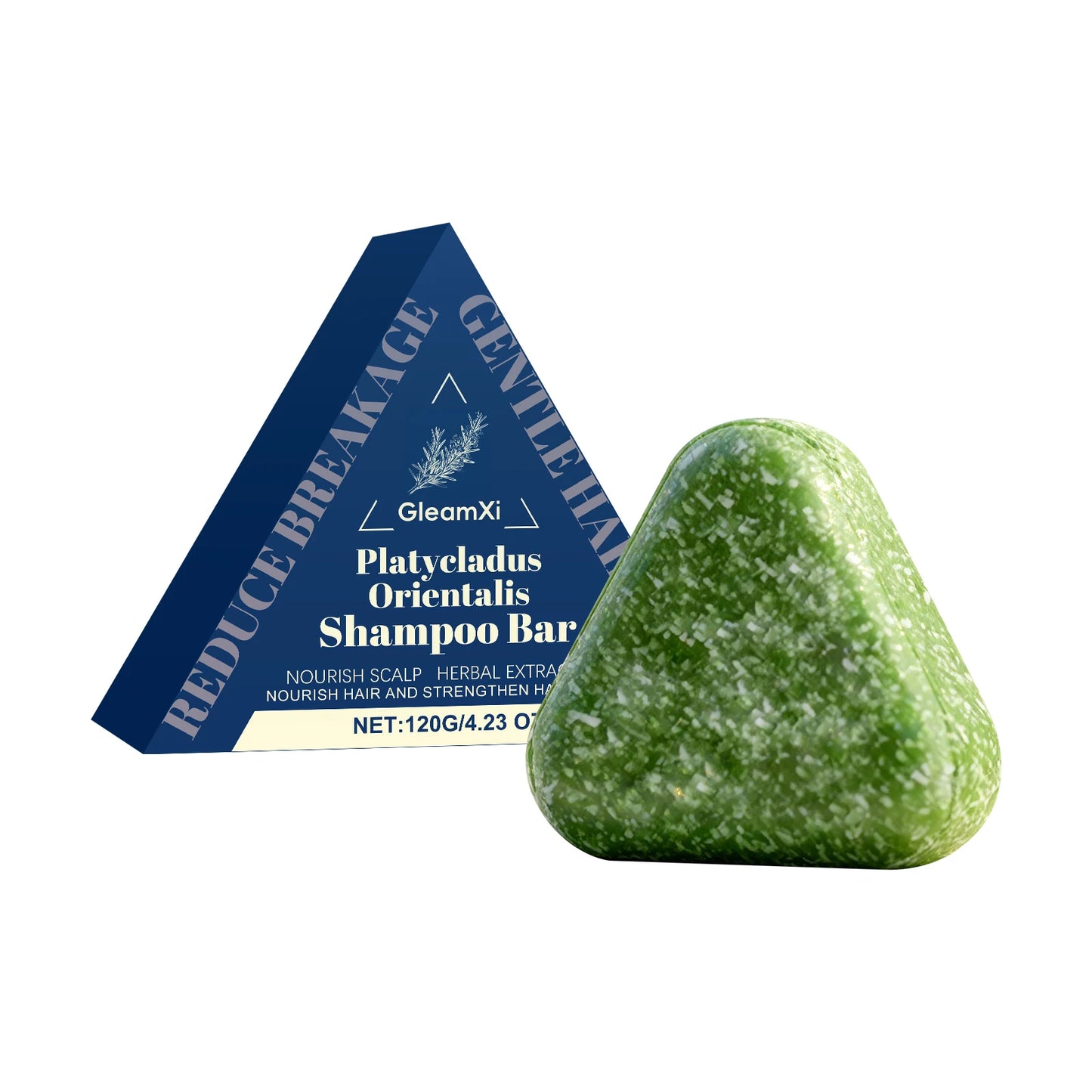Platycladus Orientalis Hair Shampoo Bar Nourishing Cleanse And Frizz Control