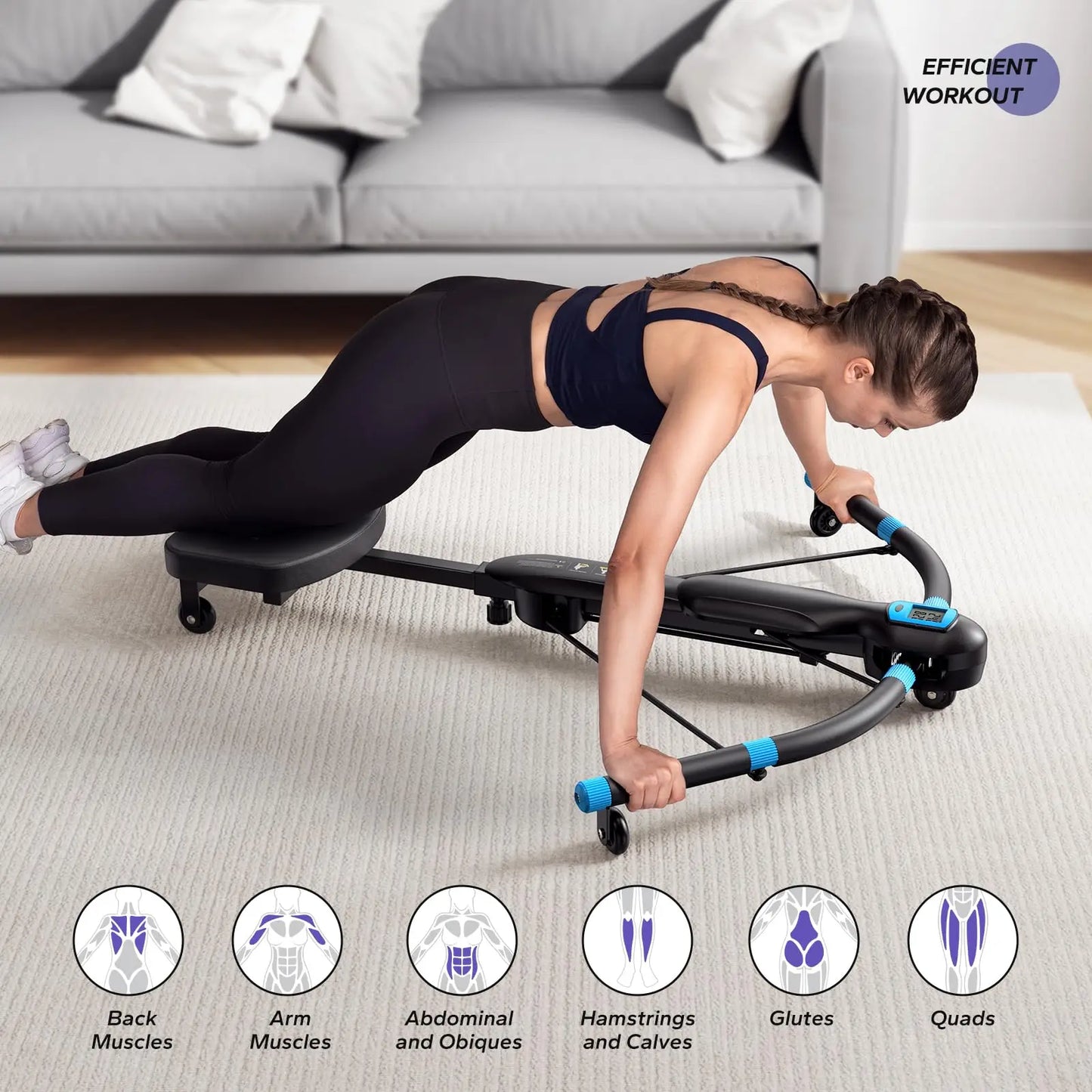 MERACH Core Trainers Ab Machines For Home Gym Multifunctional Fitness