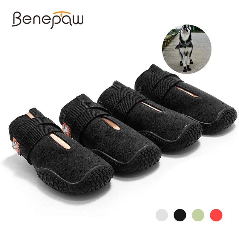 Benepaw Non Slip Dog Shoes Indoor Outdoor Waterproof Breathable Boots
