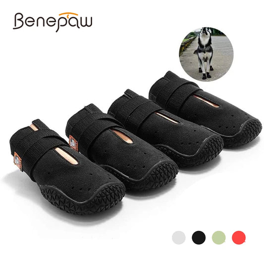 Benepaw Non Slip Dog Shoes Indoor Outdoor Waterproof Breathable Boots
