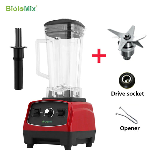 Biolomix 3HP 2200W Heavy Duty Blender Mixer Juicer Commercial Grade