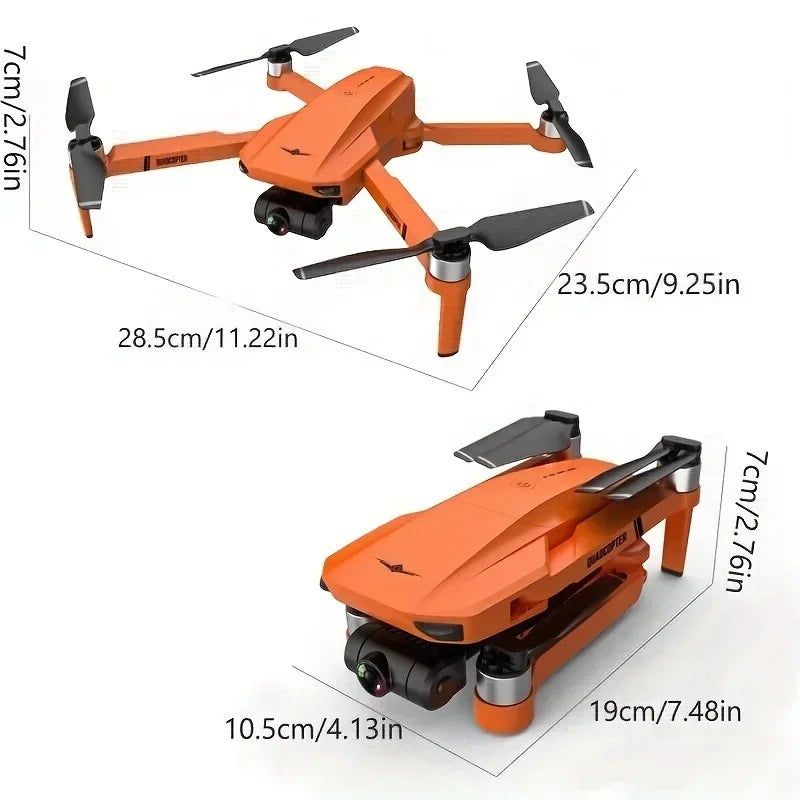 QJ KF102 4K Drone Dual Camera 2Axis Gimbal FPV Foldable