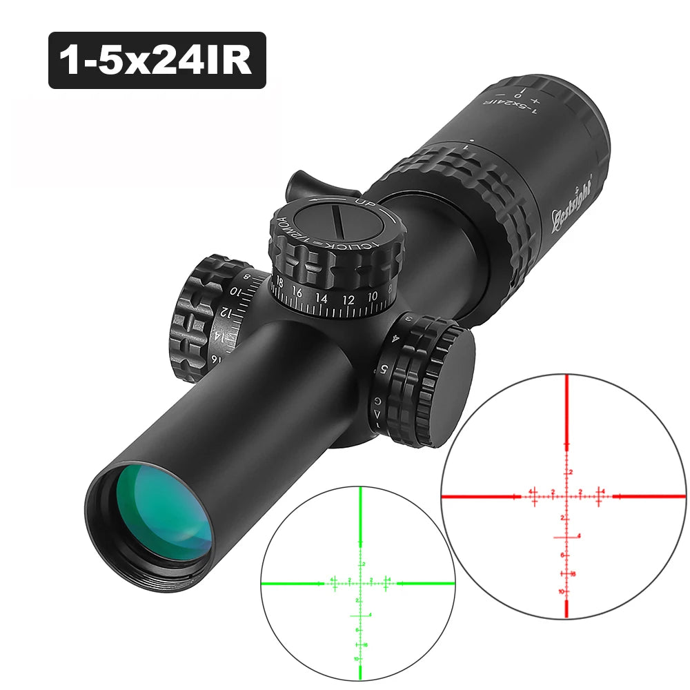 Bestsight 1-5X24 Tactical Optical Scope With Illuminated Reticle