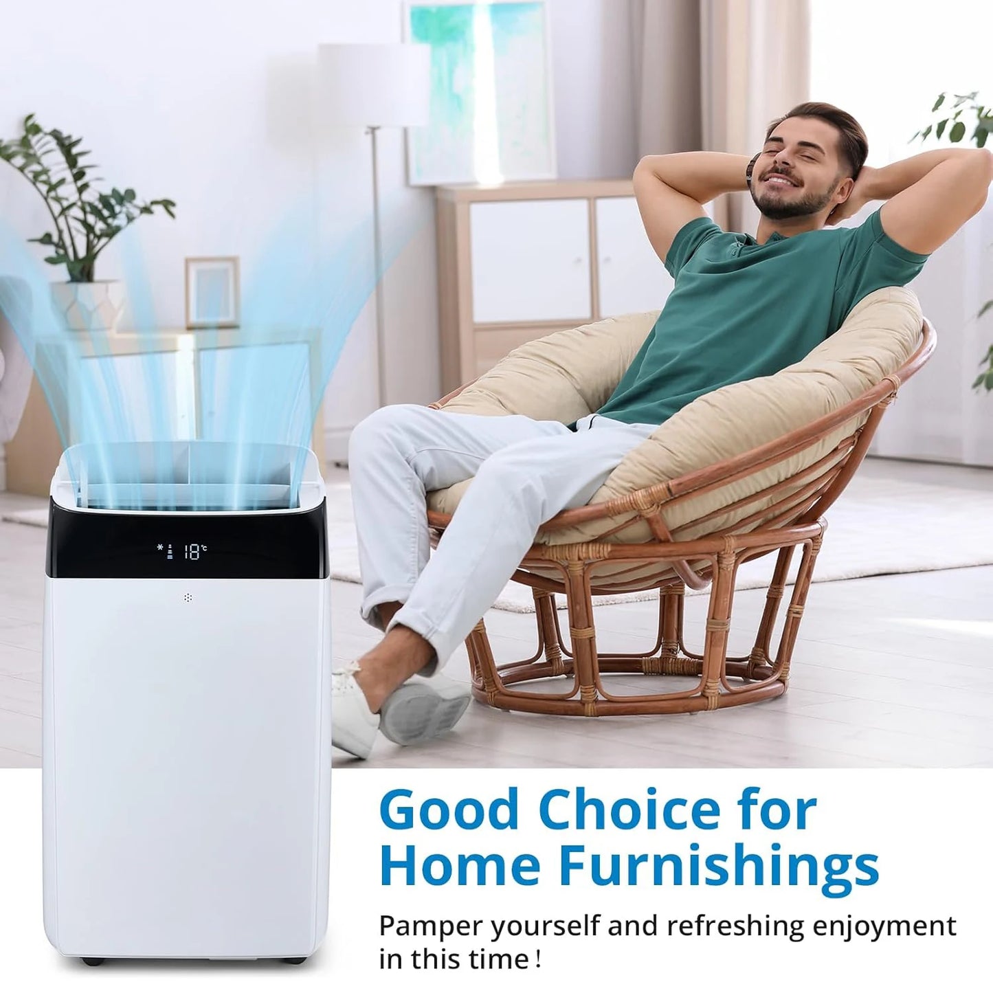 acekool 3 in 1 Portable Air Conditioner for Home Office