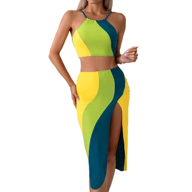 Cathery Mother And Daughter Matching Swimwear Set For Family Beach