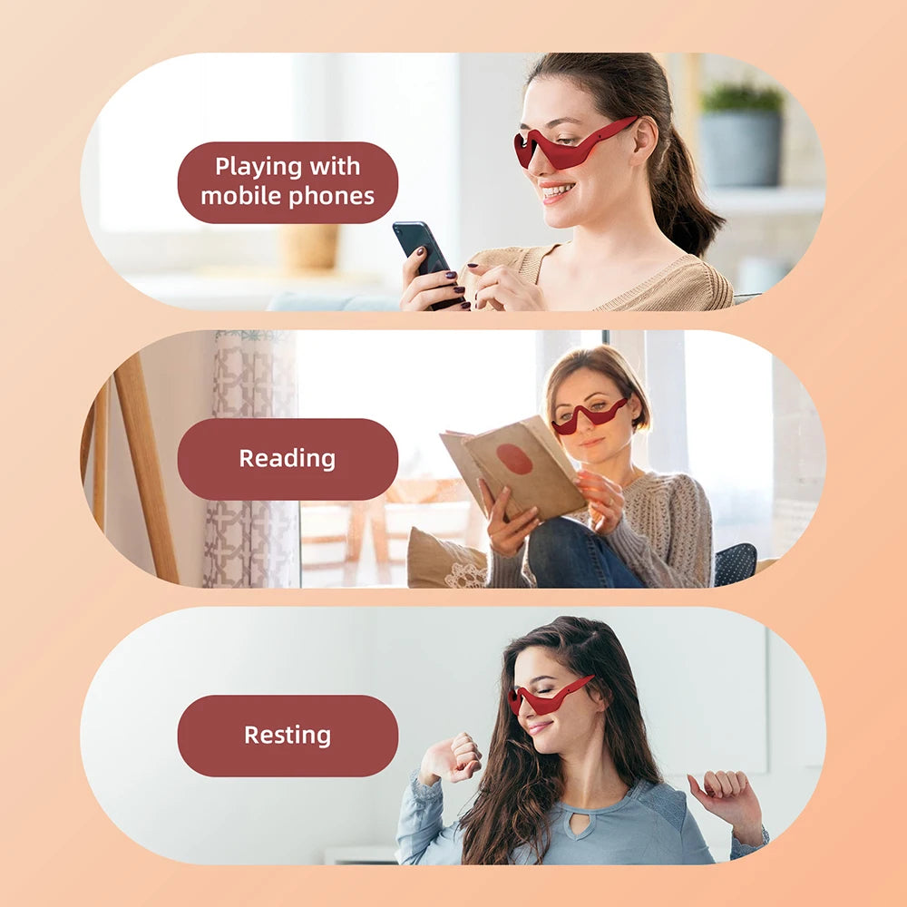 Foreverlily Eye Massager Glasses For Fatigue Relief