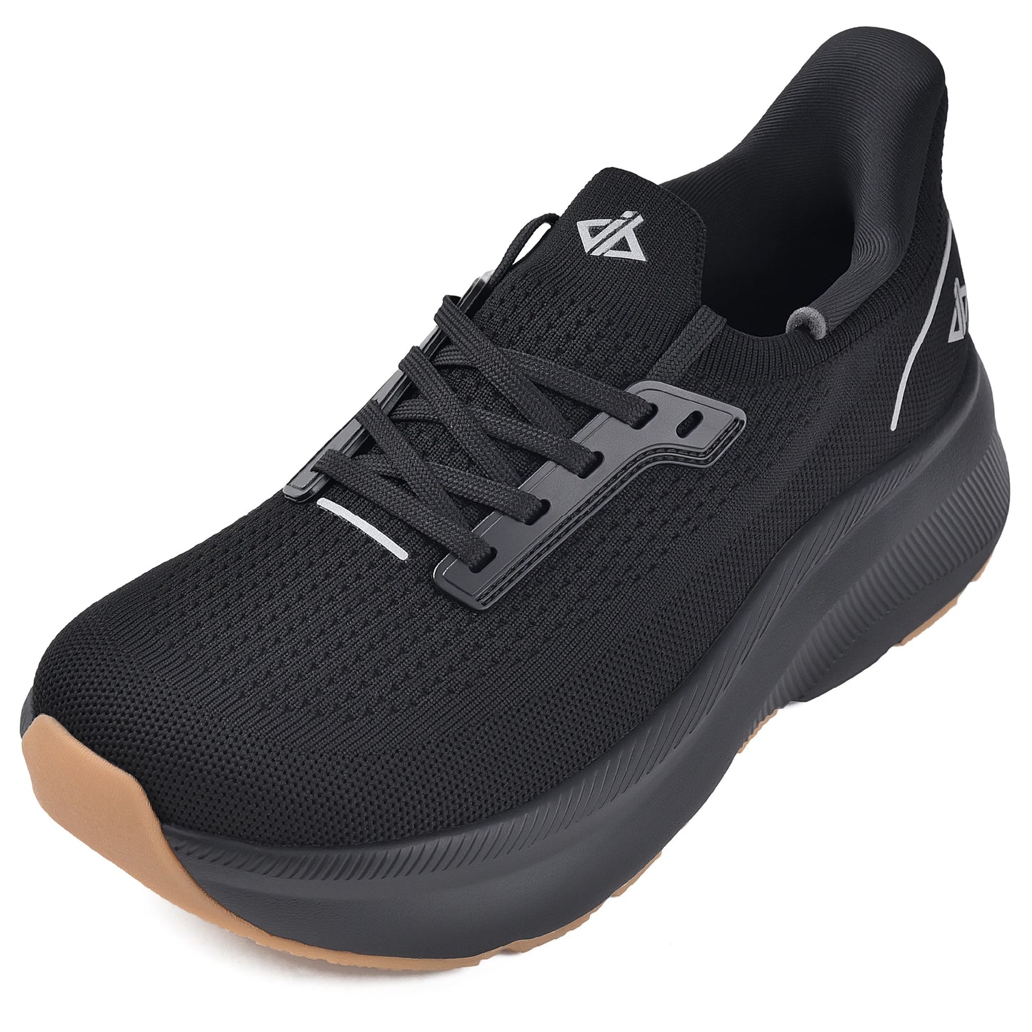 NONECN Women's Wide Toe Box Slip On Sneakers Arch Support