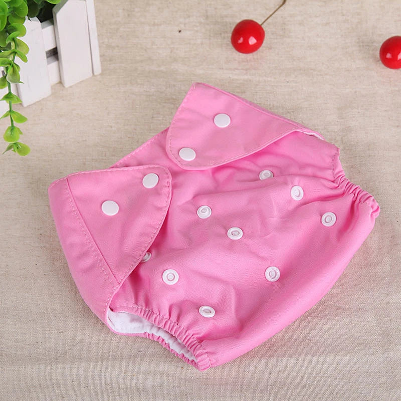 Baby Training Pants Buttons Diaper Underwear Washable Breathable Cotton