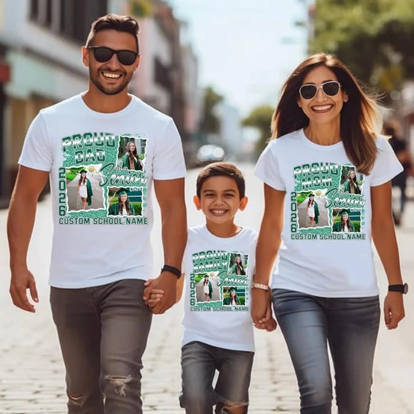 Proud Family Graduate Shirt Custom Photo For Student