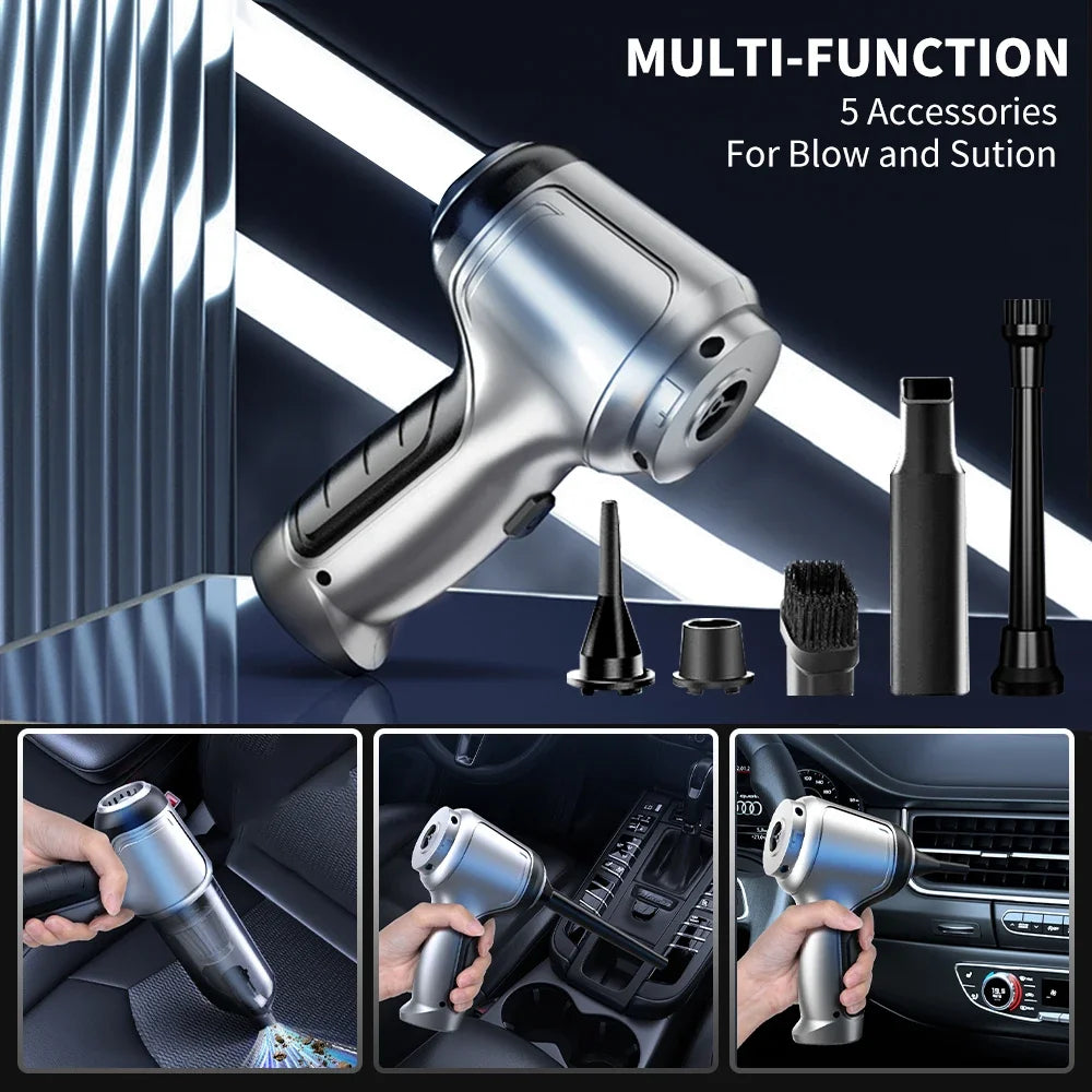 SUITU Wireless Auto Home Vacuum Cleaner Strong Suction Handheld Rechargeable
