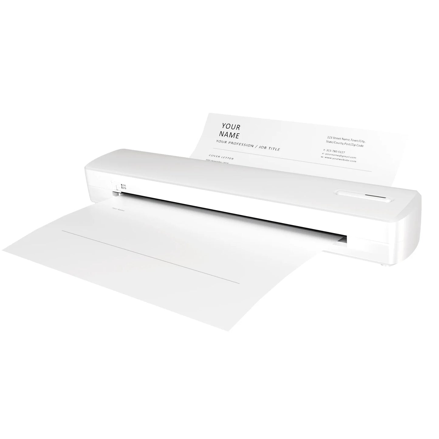 Portable Wireless Inkless Thermal Printer 300DPI Android