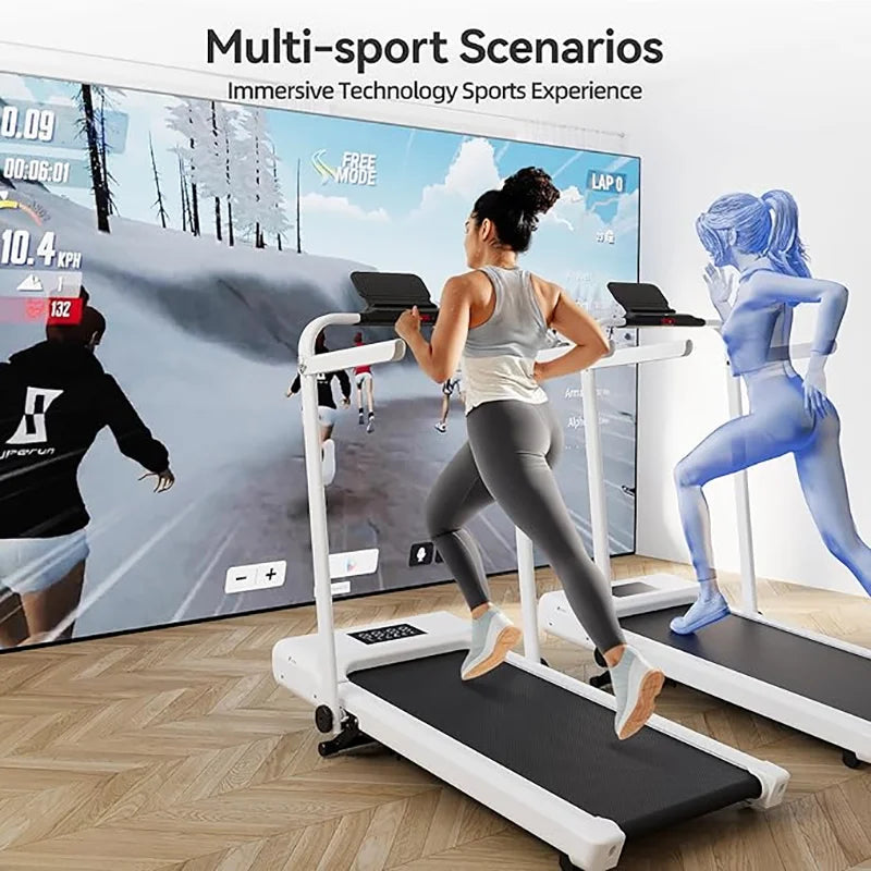 Superun Walking Pad Treadmill Under Desk With 9 Percent Incline