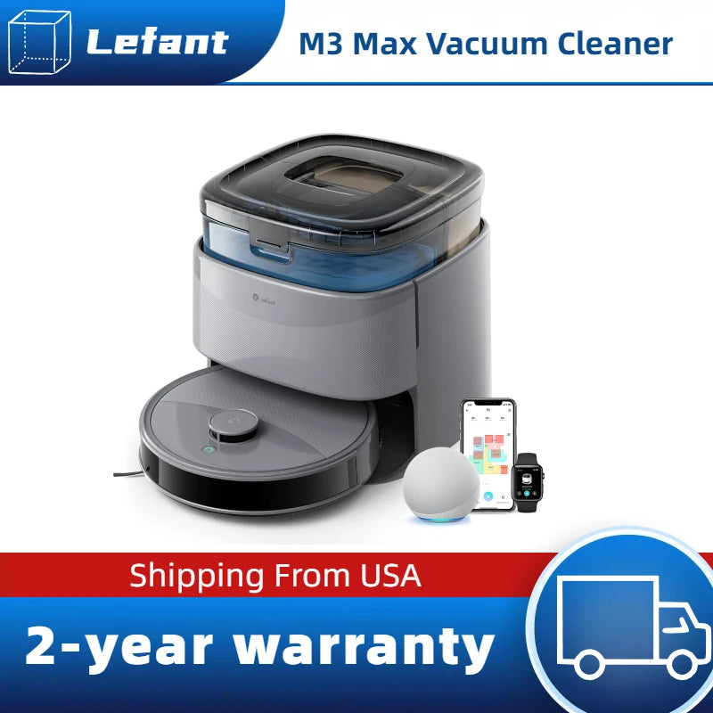 Lefant M3 Max Robot Vacuum And Mop 20000Pa Suction
