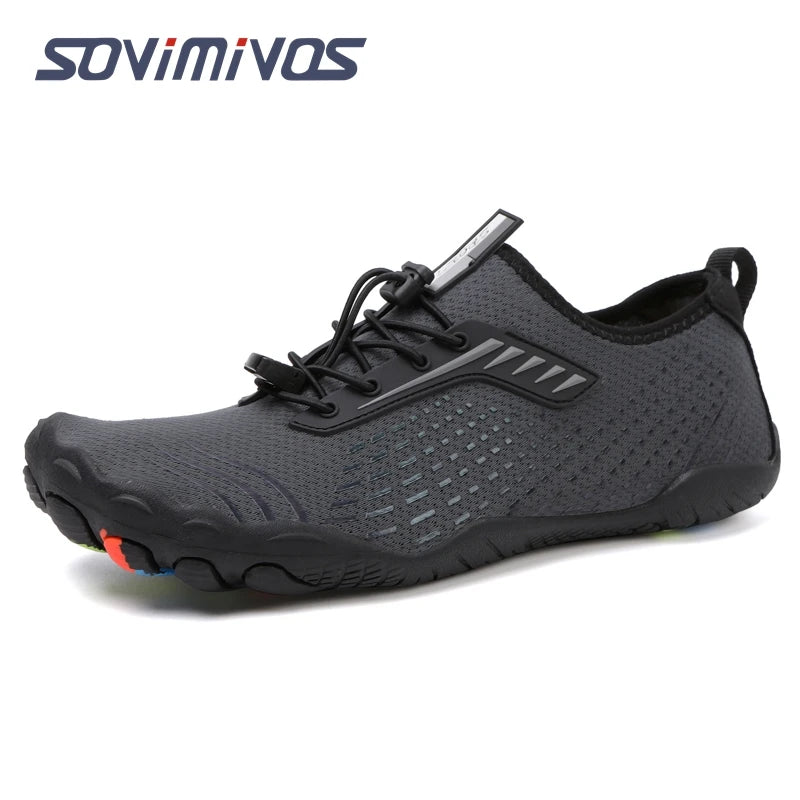 SOVIMIVOS Barefoot Trail Shoes Men Women Hiking Water Shoes