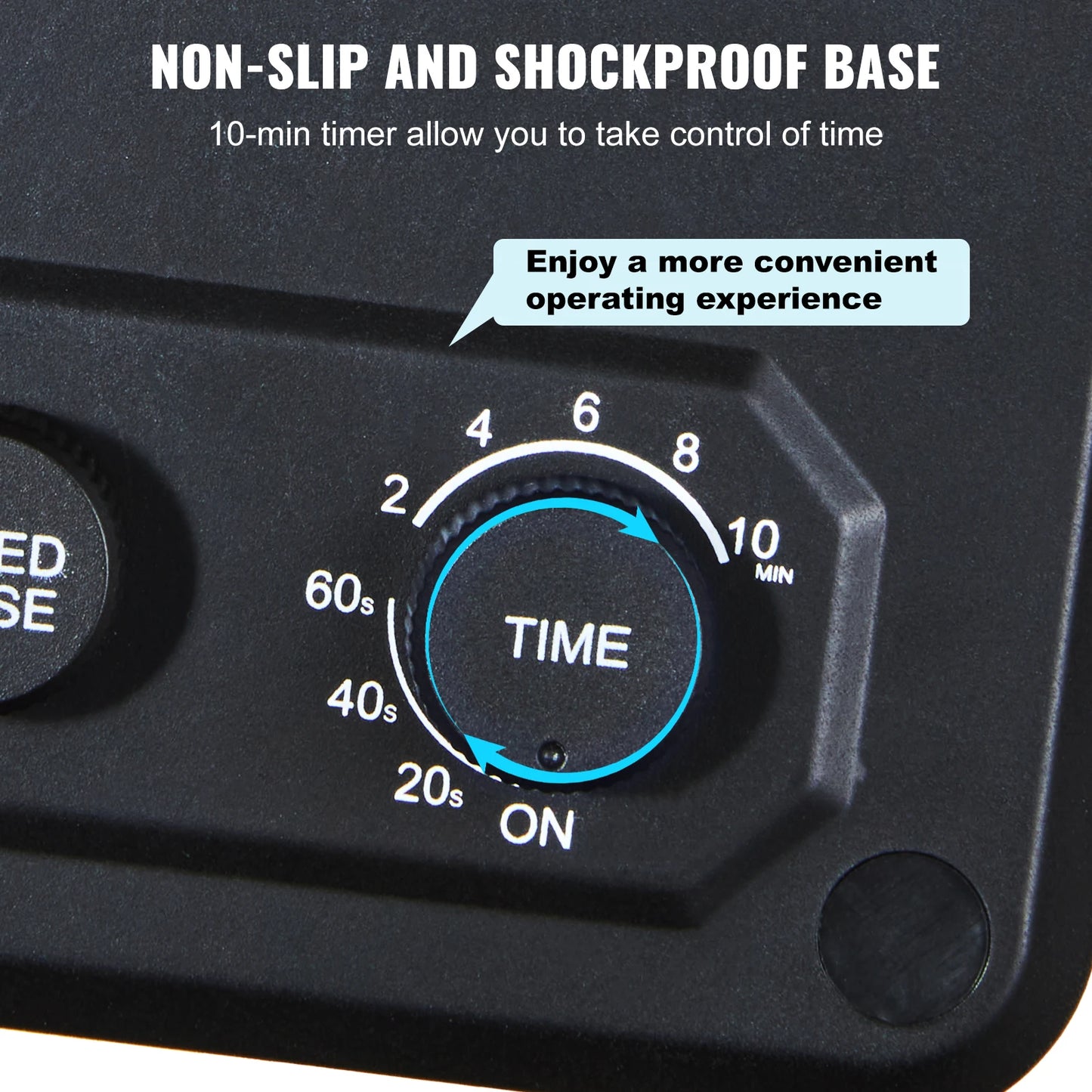 VEVOR Milkshake Maker 3-Speed Double-Head Stainless Steel Blender