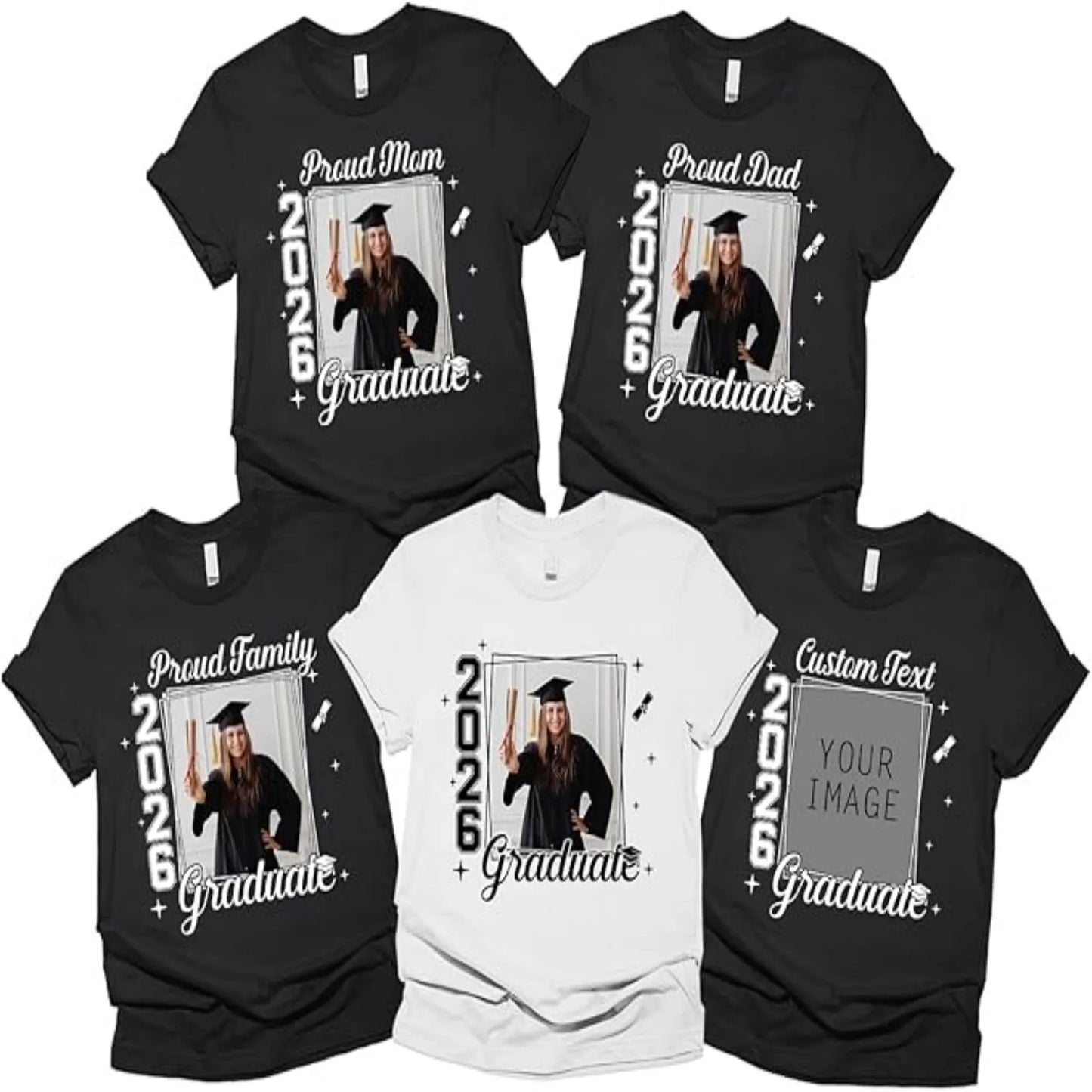 Proud Family Graduate Shirt Custom Photo For Student