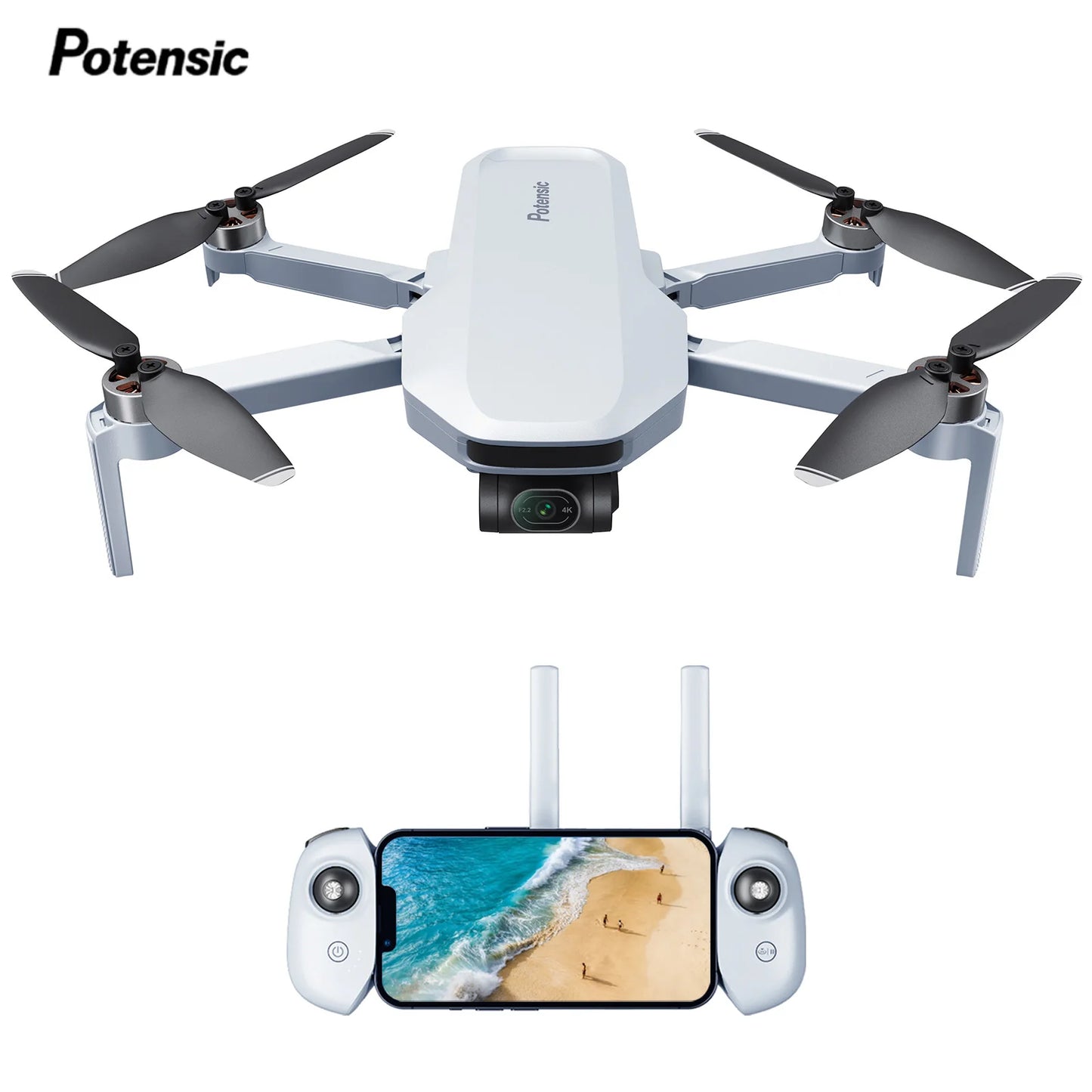 Potensic C0 4K GPS Drone With 3 Axis Gimbal Tracking