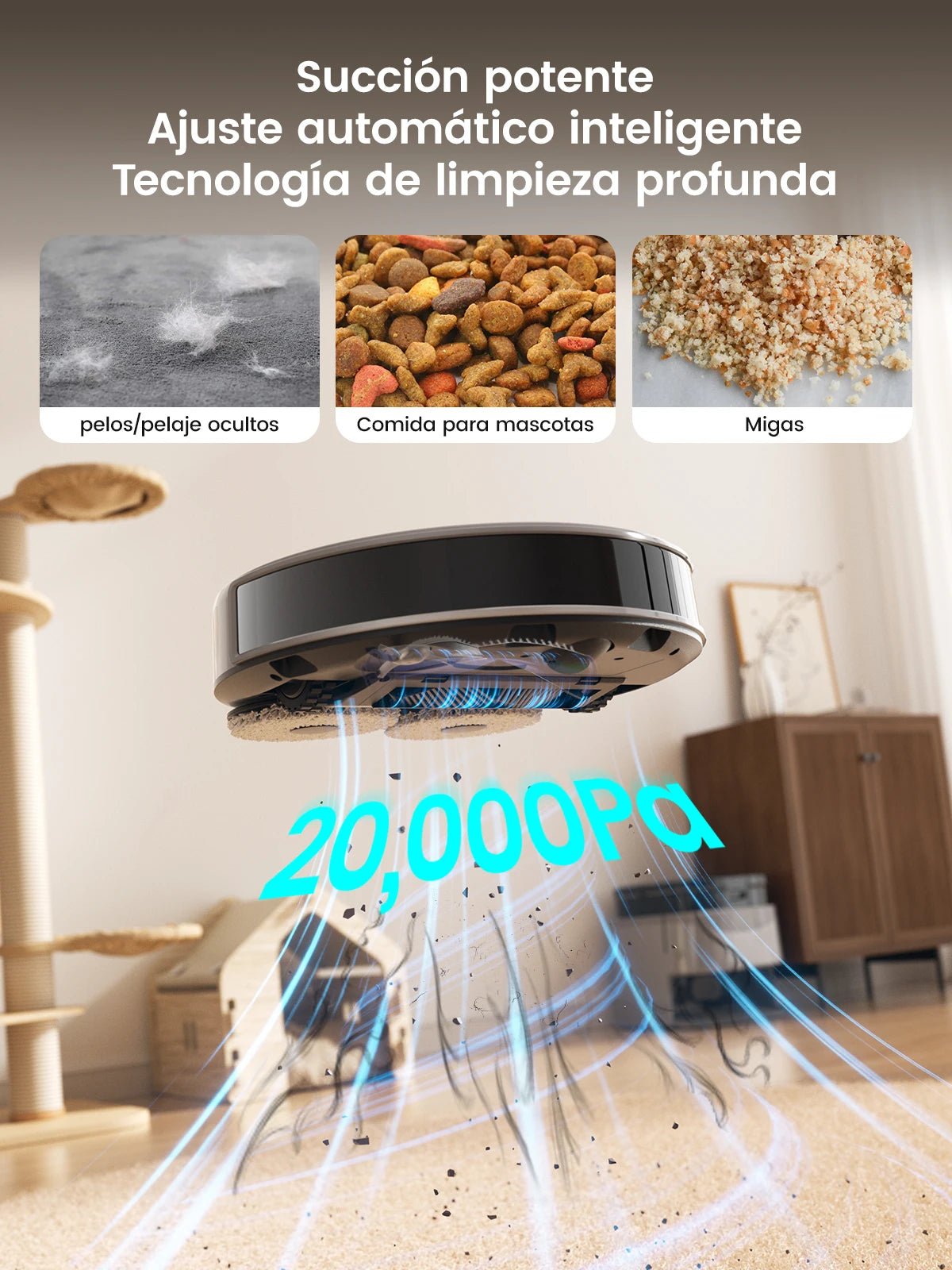 Lefant M3 Max Robot Vacuum And Mop 20000Pa Suction