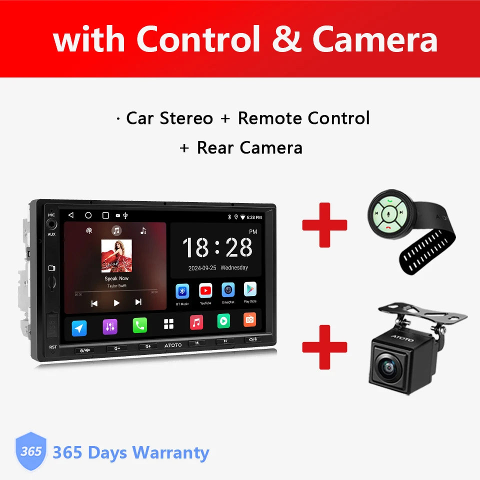 ATOTO Android Car Stereo A5L CarPlay Compatible High Resolution