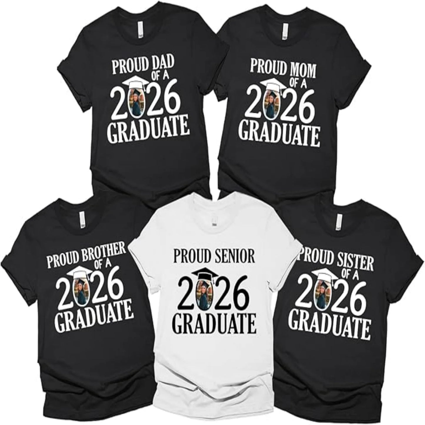 Proud Family Graduate Shirt Custom Photo For Student