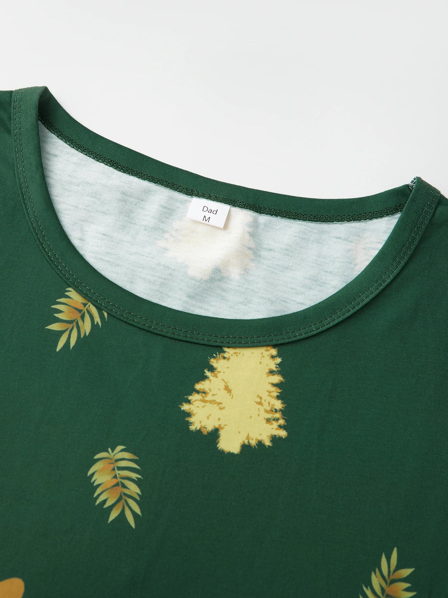 Festive Family Christmas Pajamas Set With Reindeer Snowflake Print
