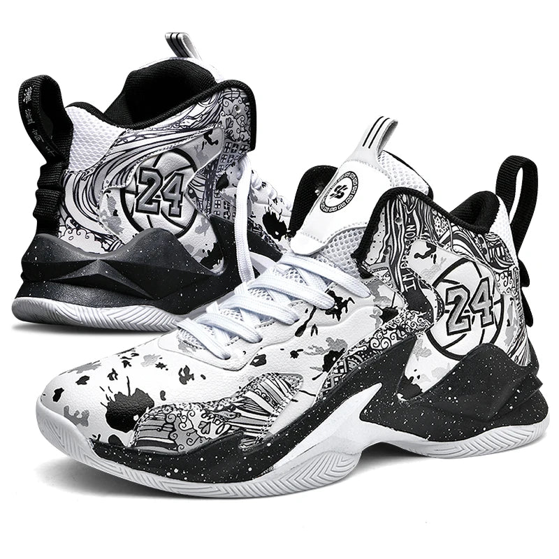 Louis Kadhrcn Men's Basketball Shoes No Slip Breathable Outdoor