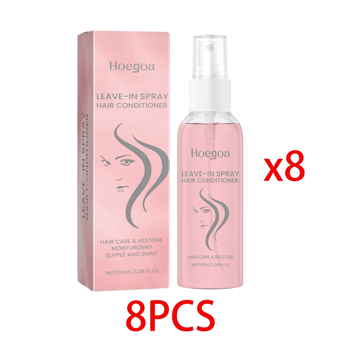 HOEGOA Leave In Hair Conditioner Spray For Nourished Frizz Control