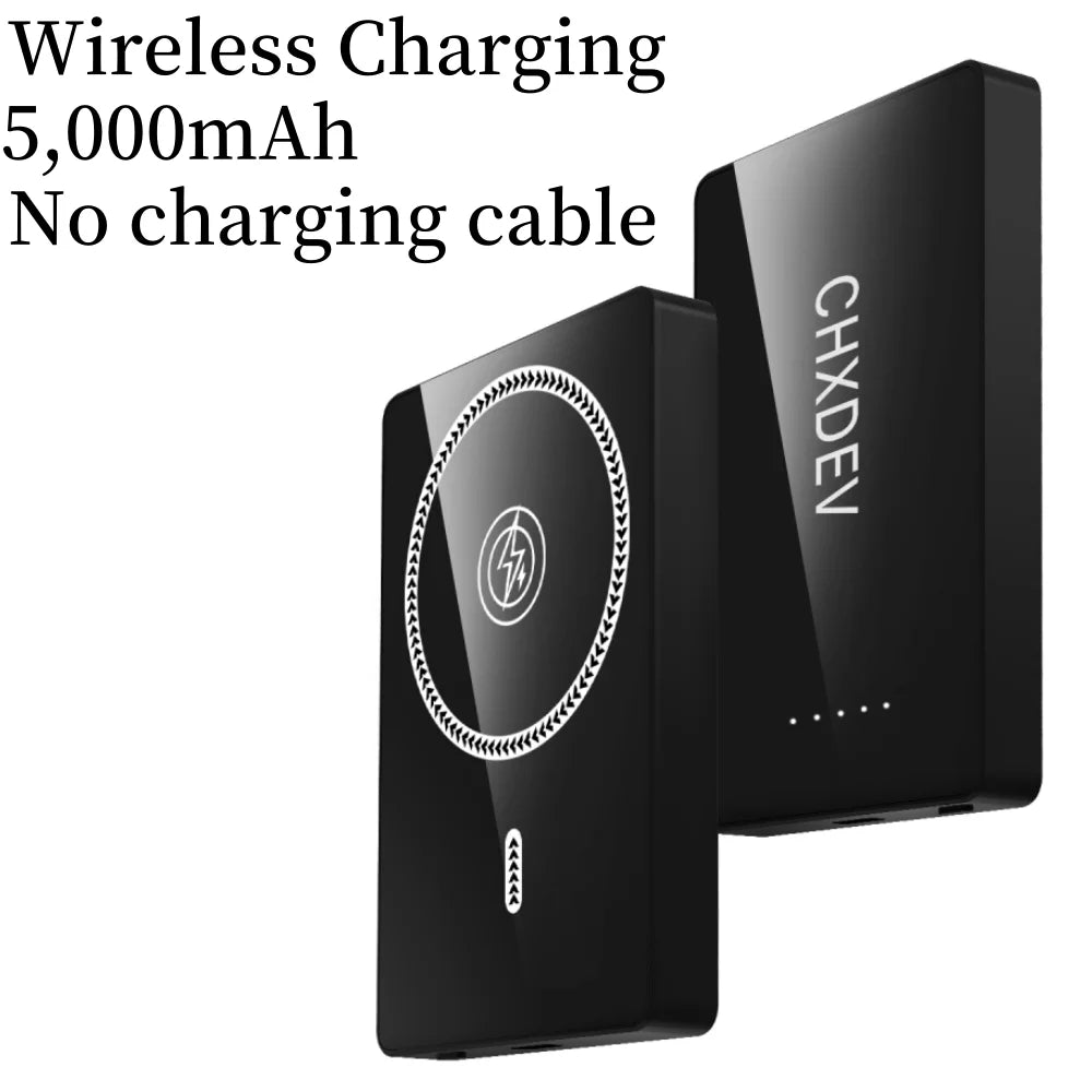 CHXDEV 8000mAh Magnetic Power Bank For Card Wallets