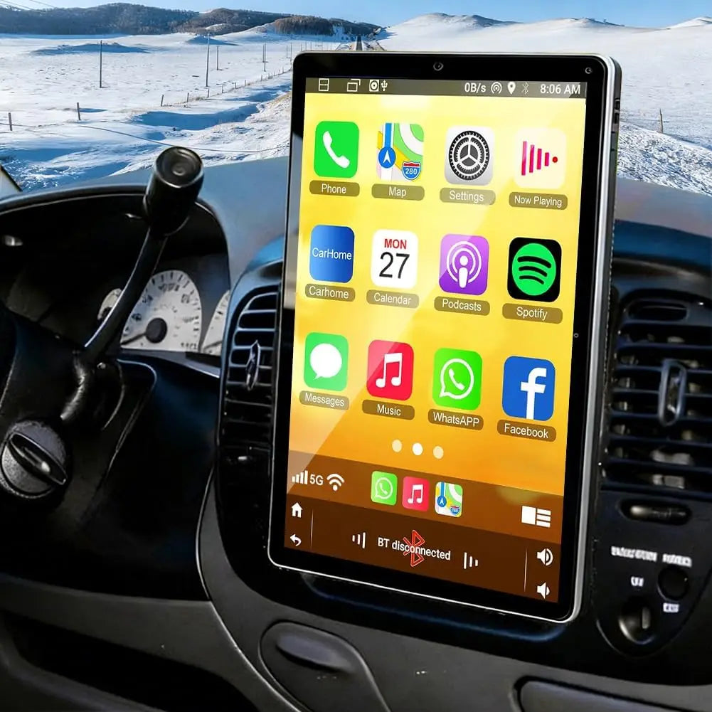 Android 15 Wireless CarPlay Car Stereo Radio With Gps Navigation