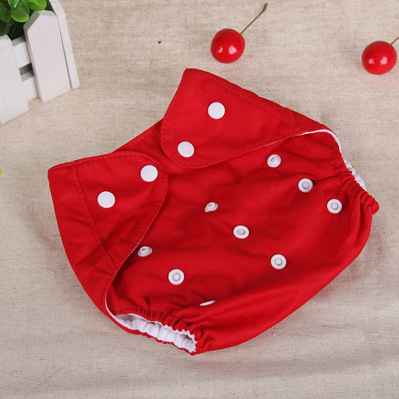 Baby Training Pants Buttons Diaper Underwear Washable Breathable Cotton