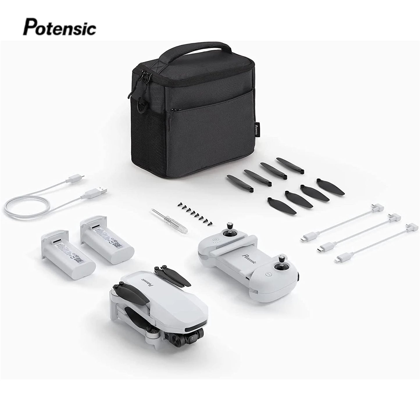 Potensic Atom SE Drone With GPS Auto Return 4K Video EIS Single Axis Gimbal Waypoint Flight Follow Me