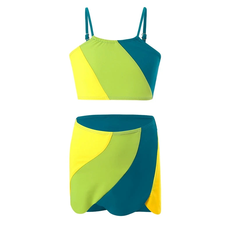 Cathery Mother And Daughter Matching Swimwear Set For Family Beach