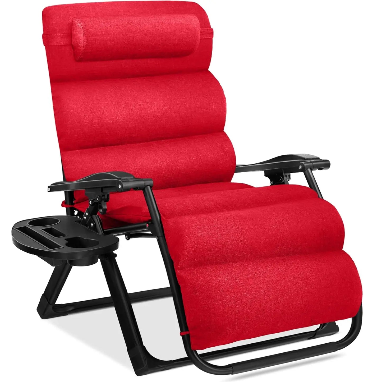 Zero Gravity Recliner Chair With Cup Holder Side Tray Outdoor