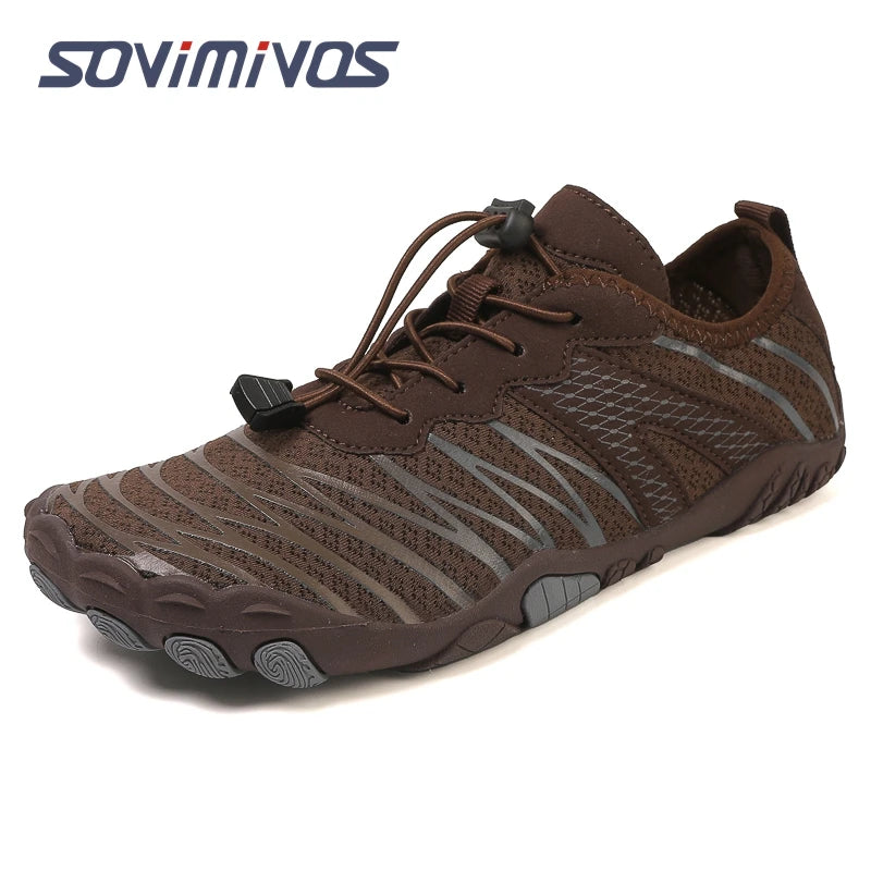 SOVIMIVOS Barefoot Trail Shoes Men Women Hiking Water Shoes