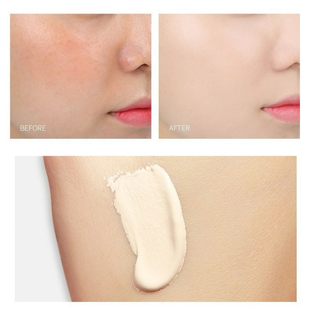BB Cream Foundation Waterproof With Brush Long Lasting Moisturizing
