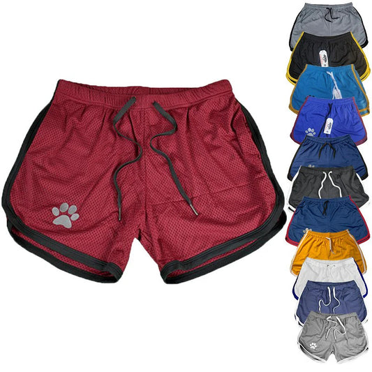 Breathable Mesh Running Shorts For Men Gym Fitness Training
