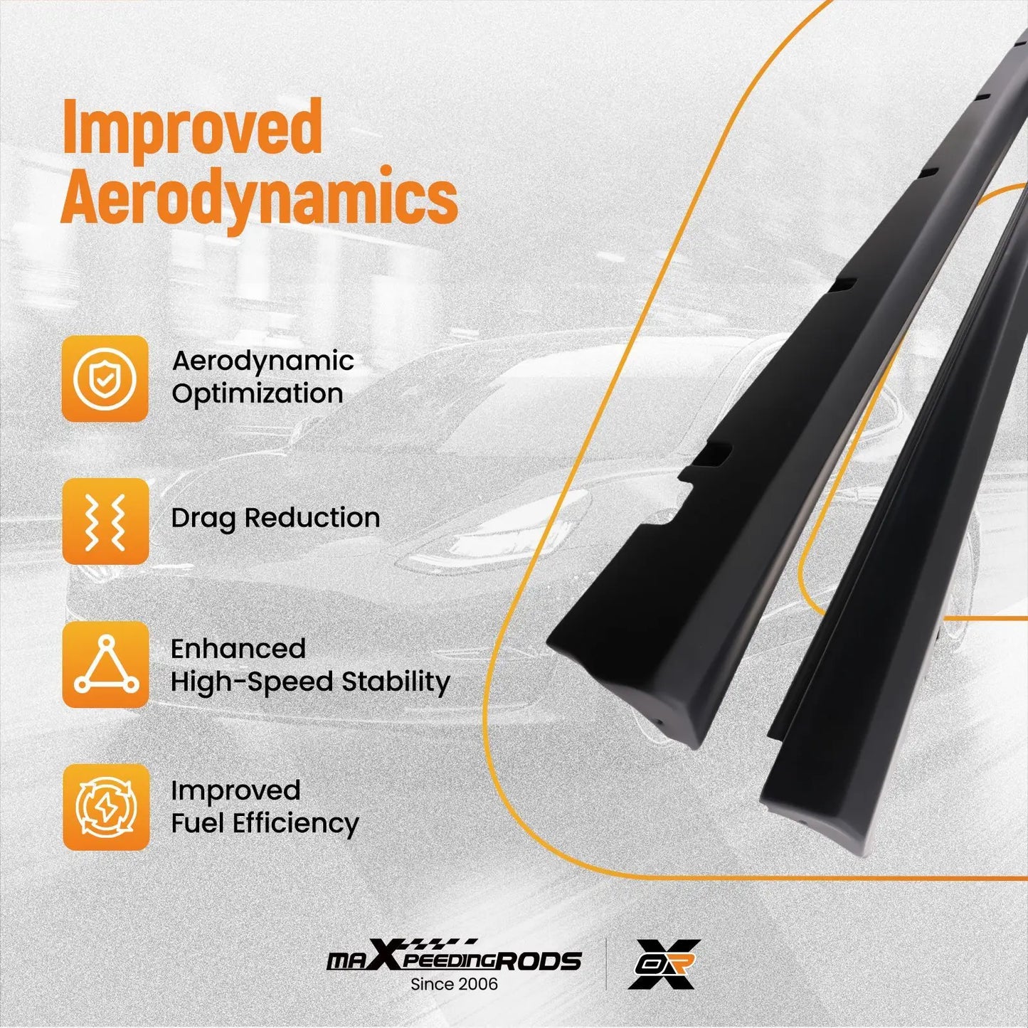 MXR Extension Body Panel Side Kit For Dodge Charger