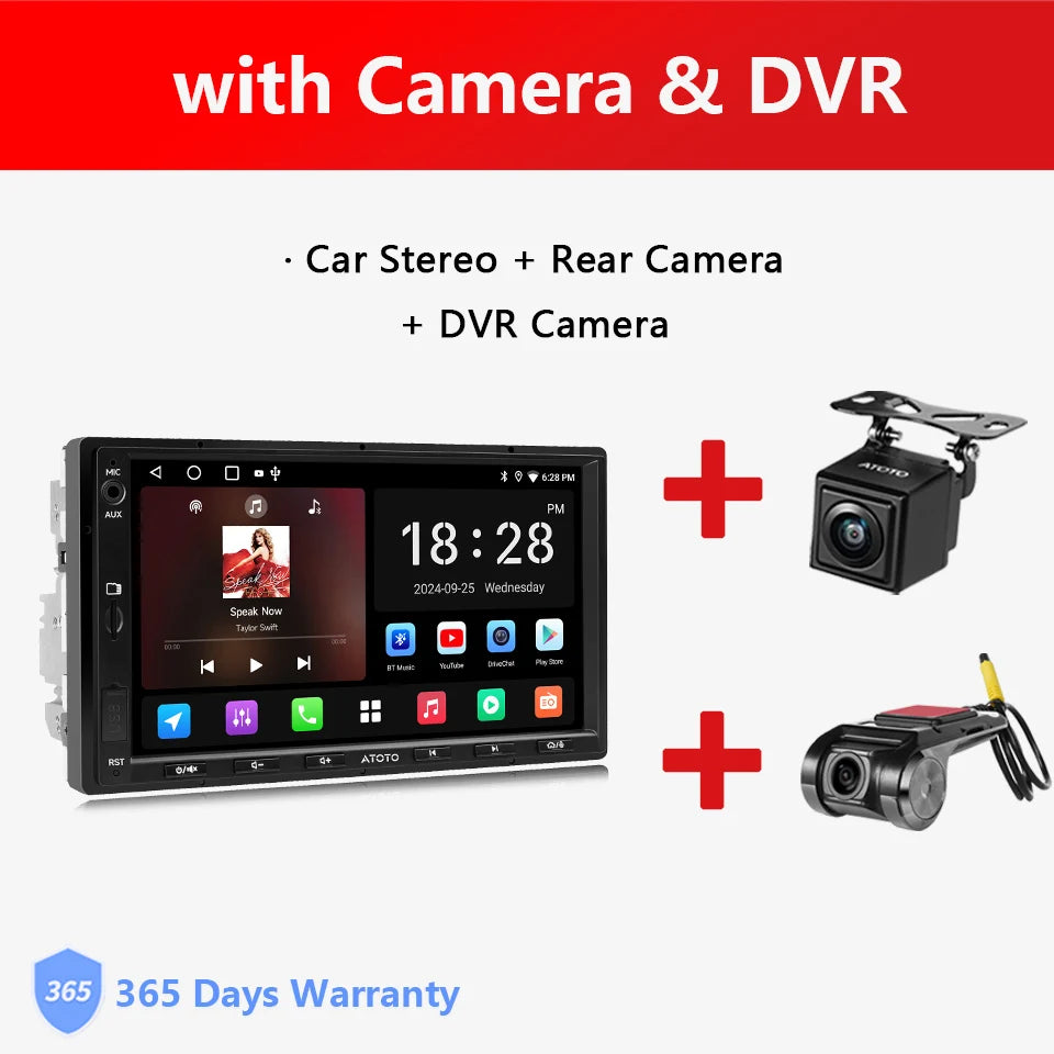 ATOTO Android Car Stereo A5L CarPlay Compatible High Resolution