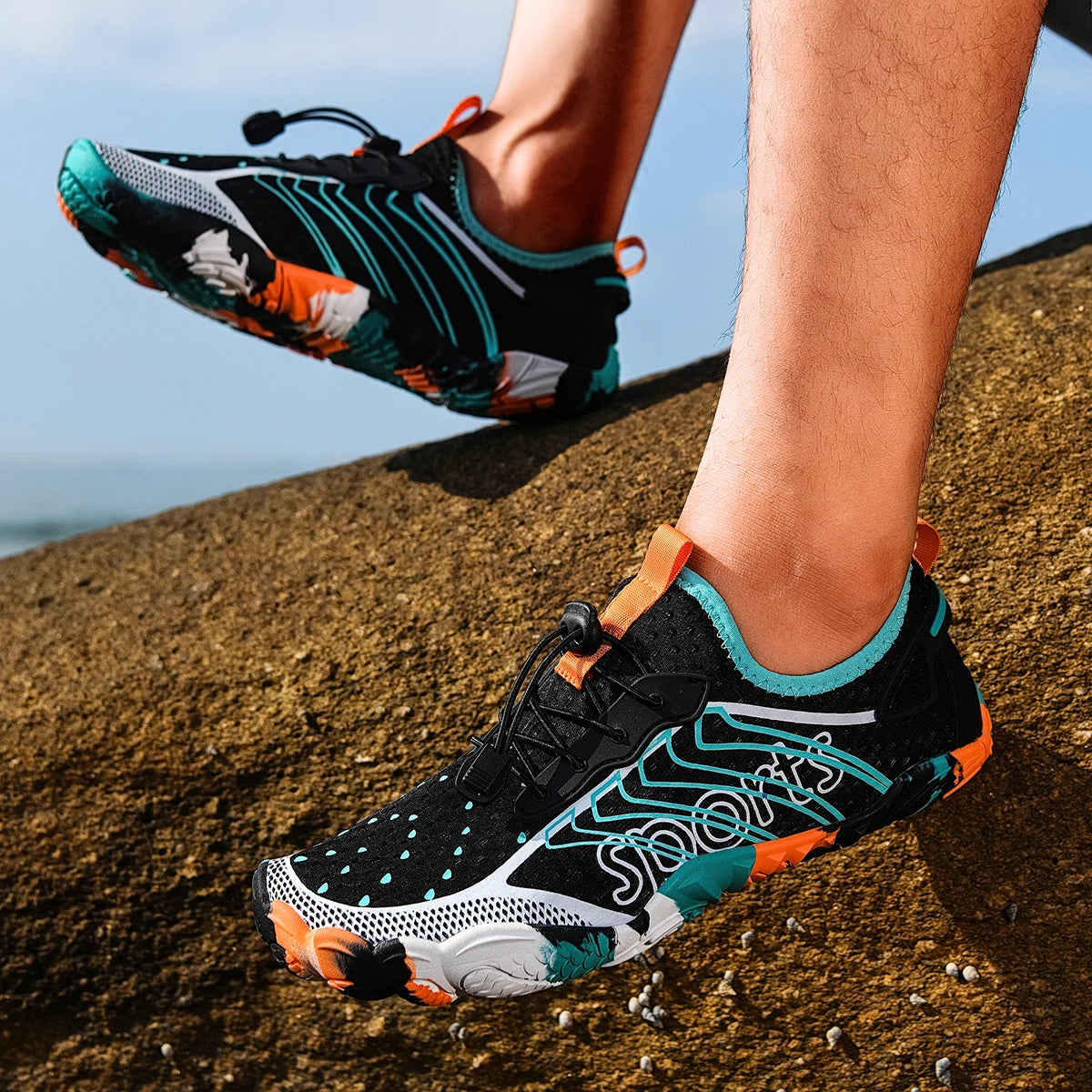 Quick Dry Barefoot Water Shoes for Beach Swimming and Hiking