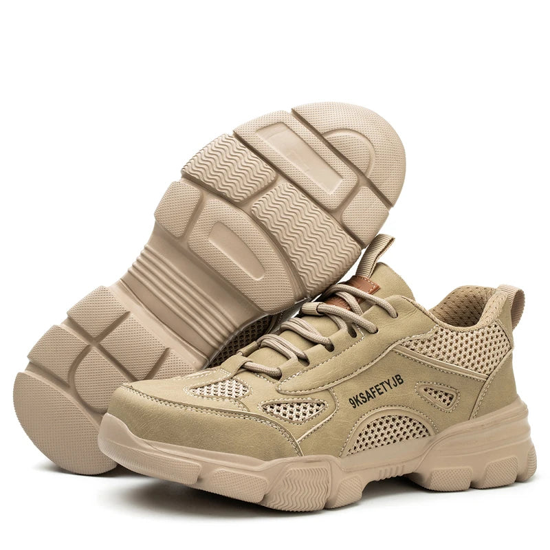 Kankeirr Indestructible Steel Toe Safety Shoes For Men And Women