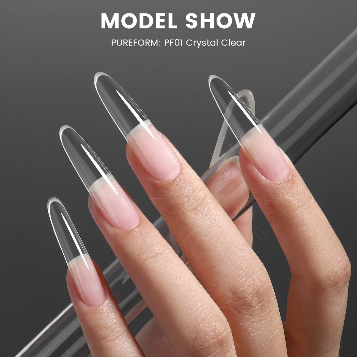 YOKEFELLOW PUREFORM Poly Gel Nai Polish Tpo&Hema Free Pink Red Extension Gel Large Capacity 50g Hard Gel for Starter Nail Art DIY