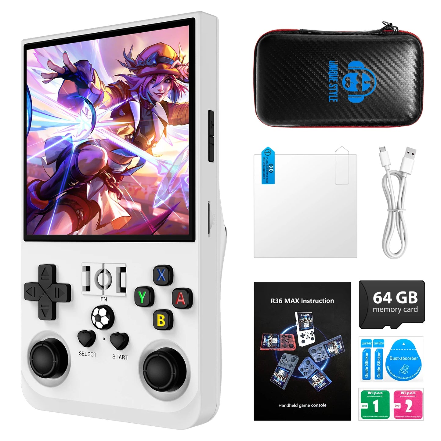 AISLP R36MAX Handheld Game Console RK3326 Retro Portable