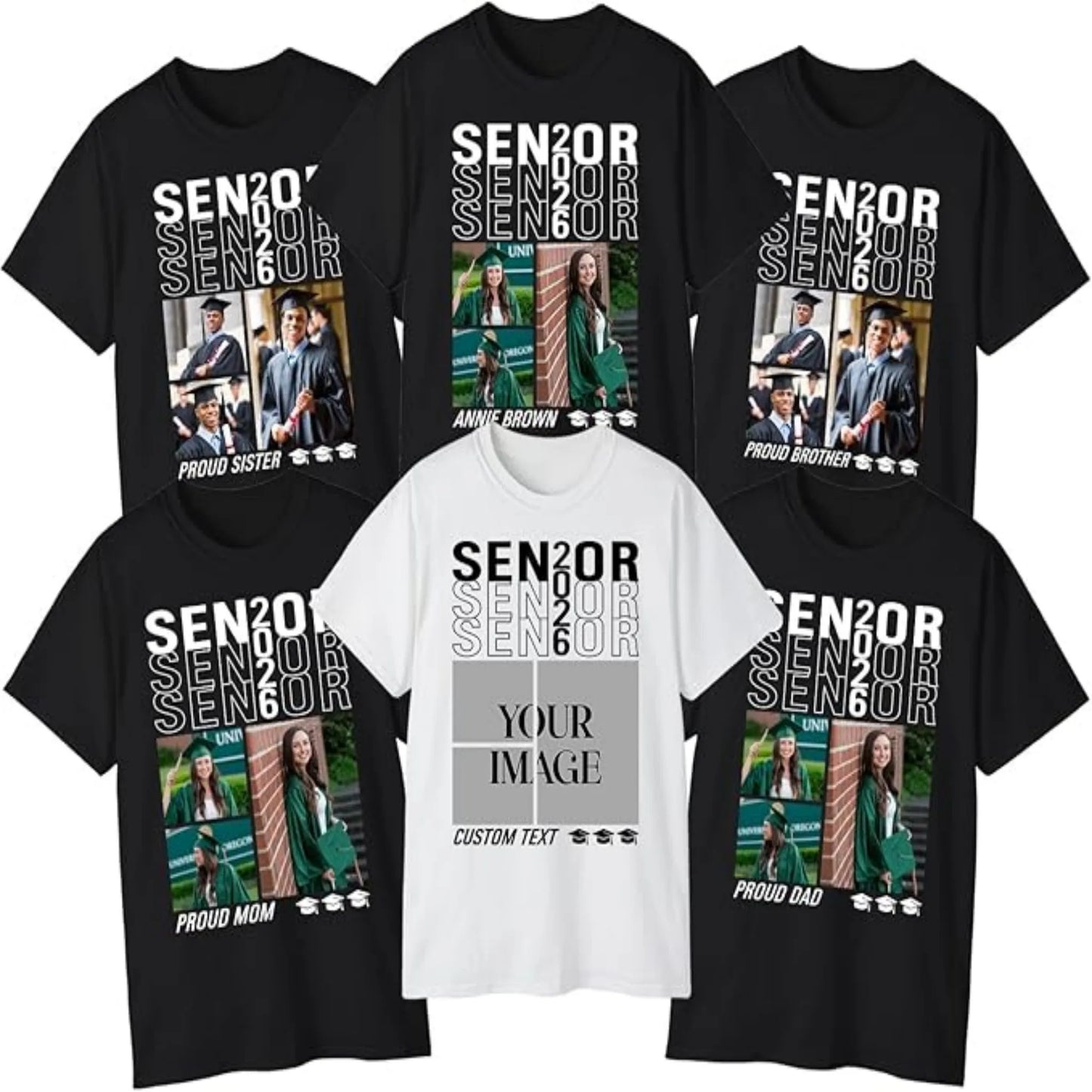 Proud Family Graduate Shirt Custom Photo For Student
