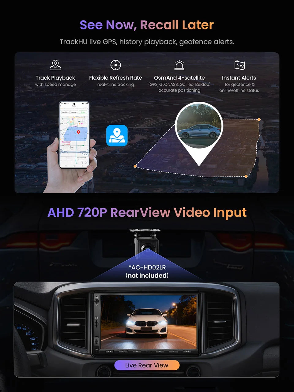 ATOTO Android Car Stereo A5L CarPlay Compatible High Resolution
