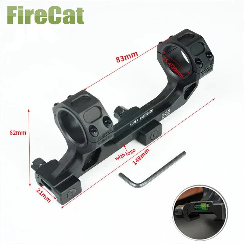 Rifle Scope Cantilever Mount Rings for AR15 Picatinny Rail